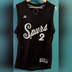 Adidas Black Spurs Jersey